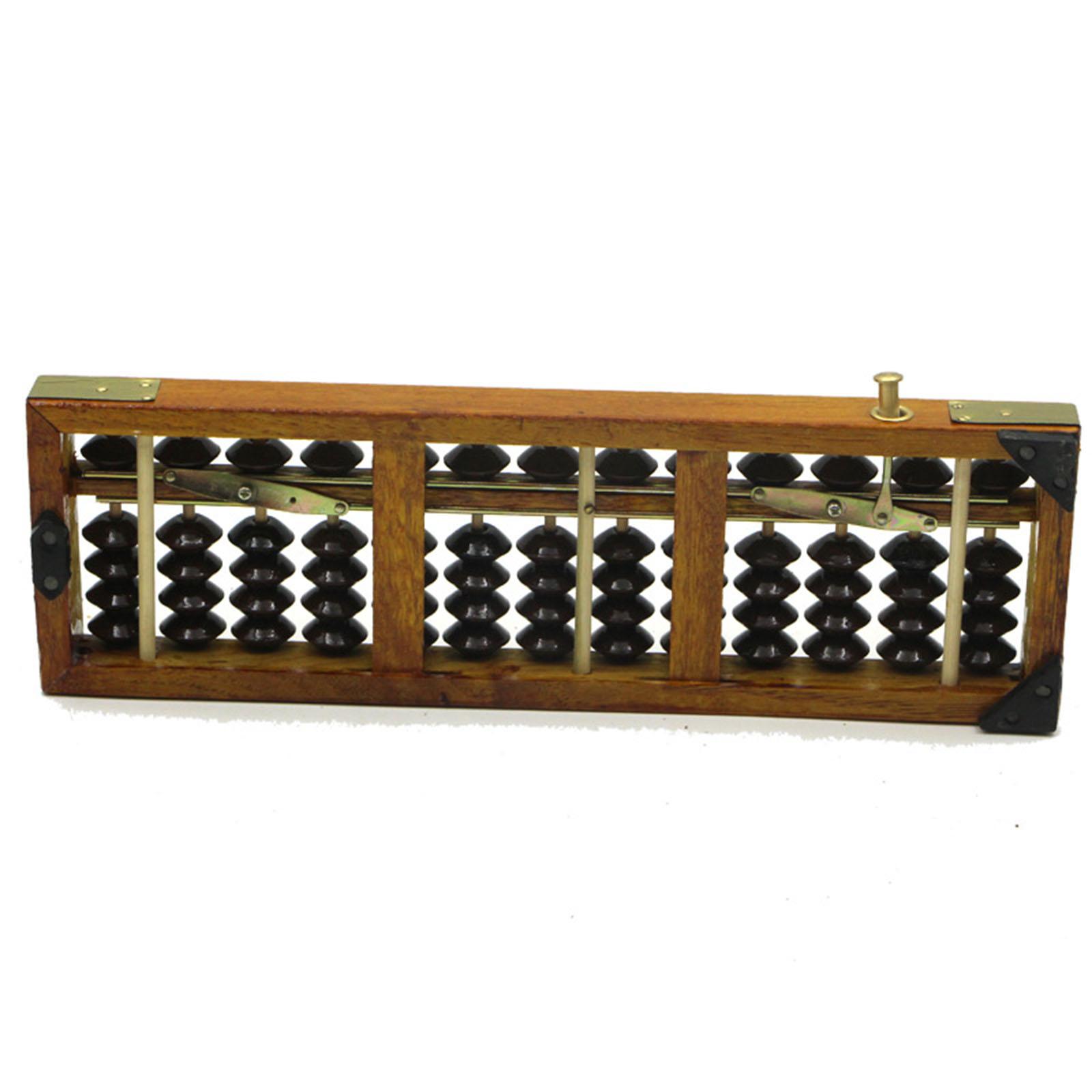 Abacus Counting Bead - Деревянные счеты-абако для детей, 13-разрядный счетный