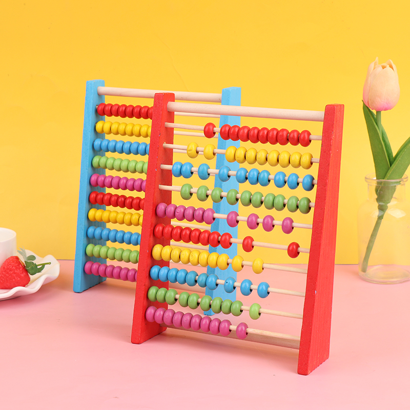 Abacus Counting Bead - Деревянные счеты, детские обучающие игрушки по