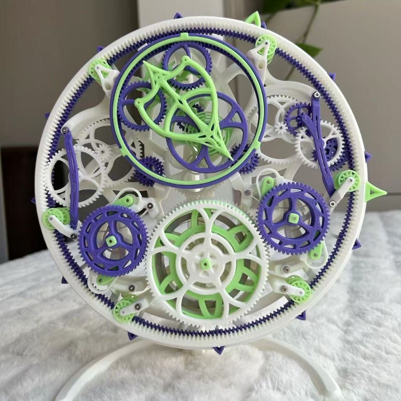 Kinetic Kids Education - 3D-модель механического редуктора: конструктор-головоломка для самостоятельной