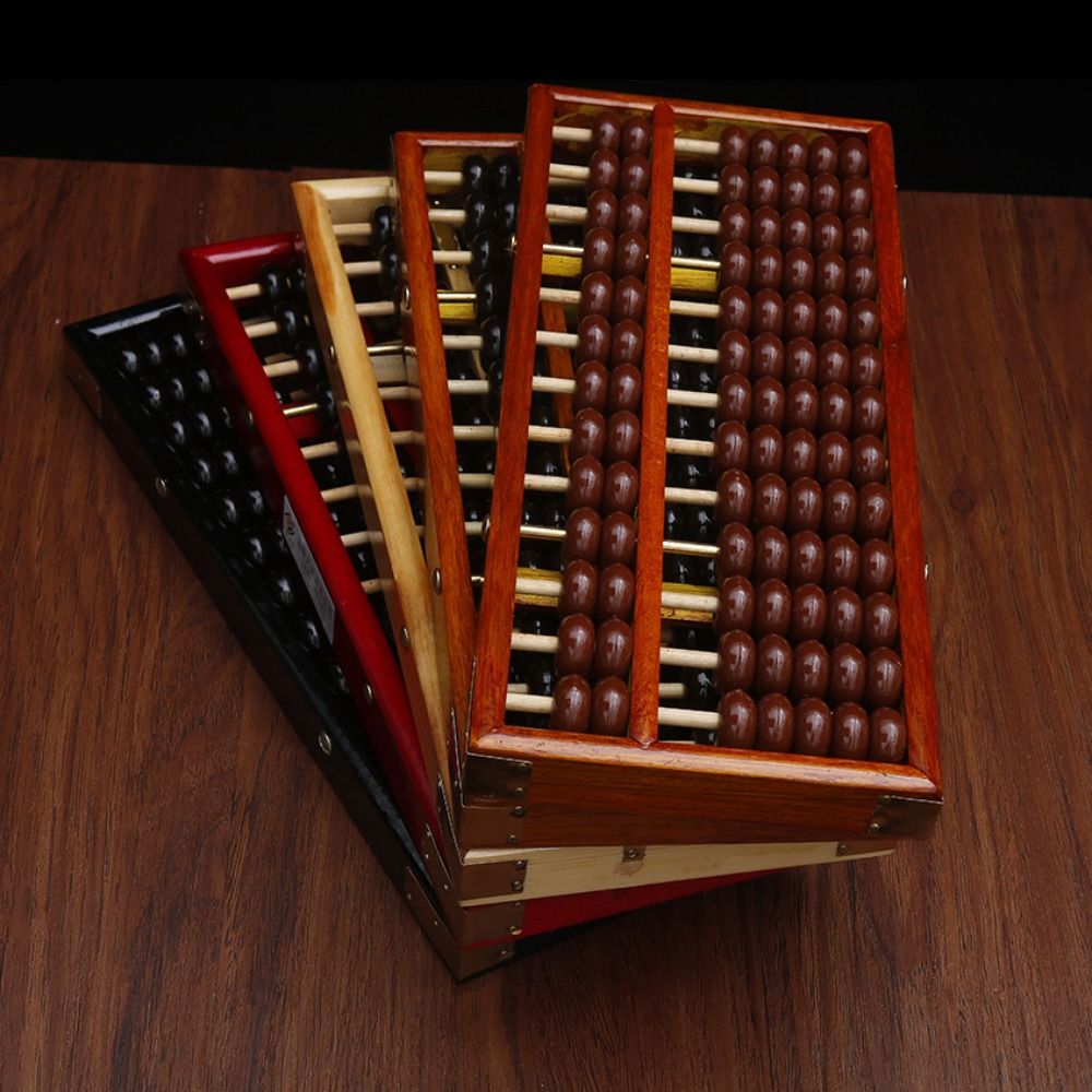 Abacus Counting Bead - Подставка для расчета, подсчетчик, 13 цифр,