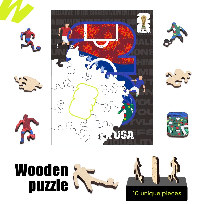 Мини-деревянные пазлы для взро – обзор и цена Puzzle Map World