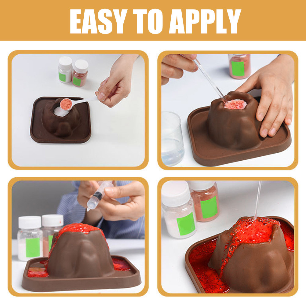Набор из 6 моделей вулканов дл – обзор и цена Science Kit Volcano