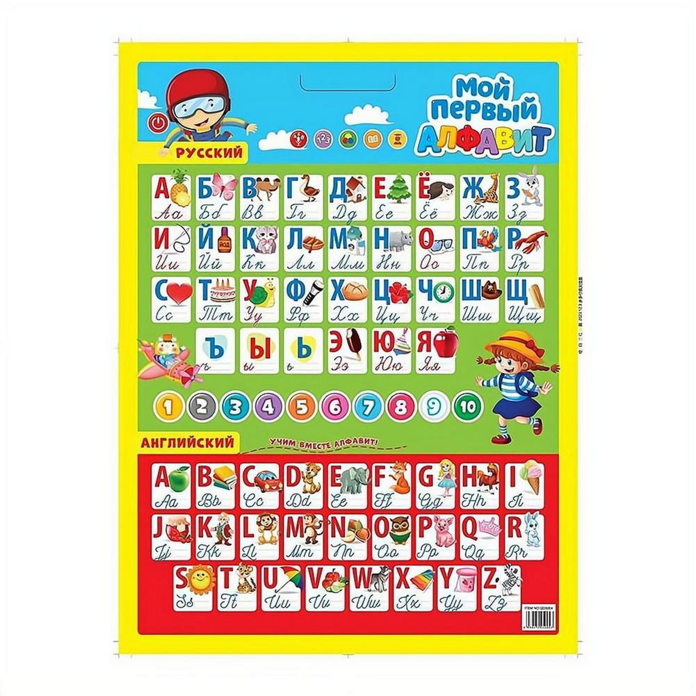 Русская электронная интерактив – обзор и цена Kids Educational Poster