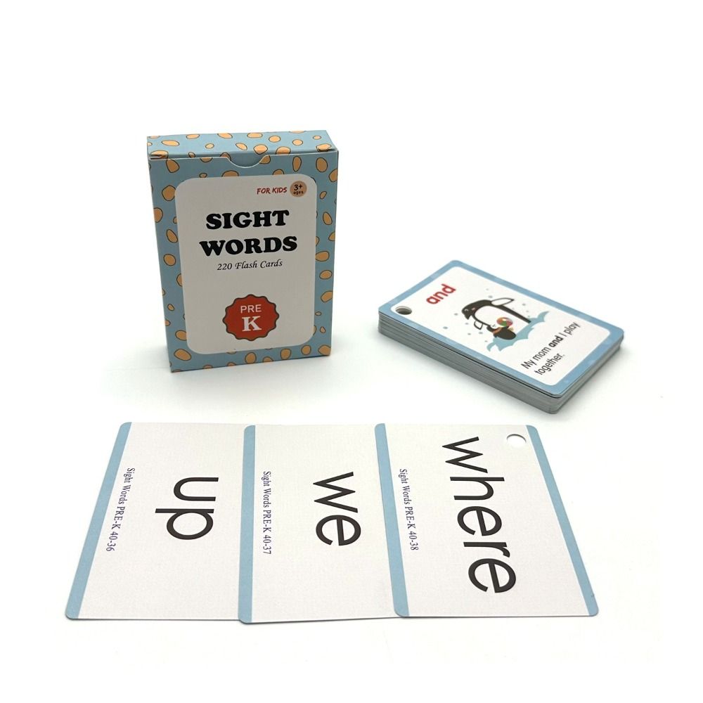 Бумажный прицел, флэш-карты, к – обзор и цена Sight Word Game
