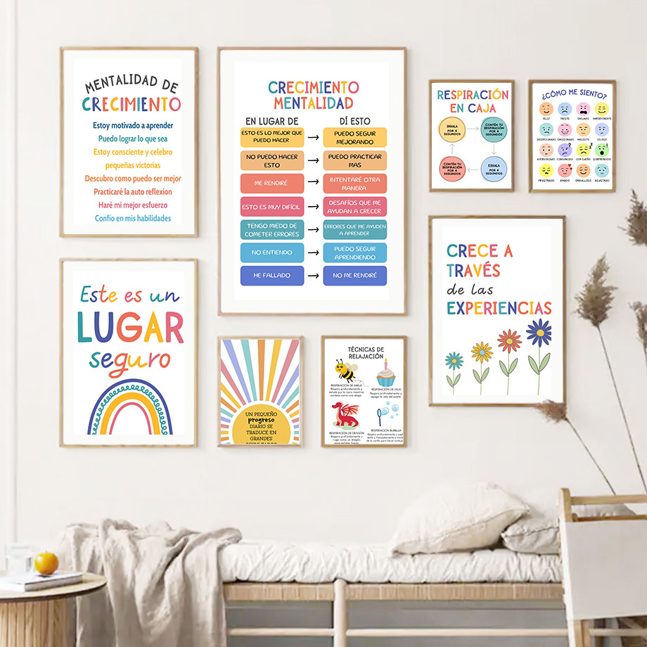 Испанское образование Motto Ра – обзор и цена Kids Educational Poster