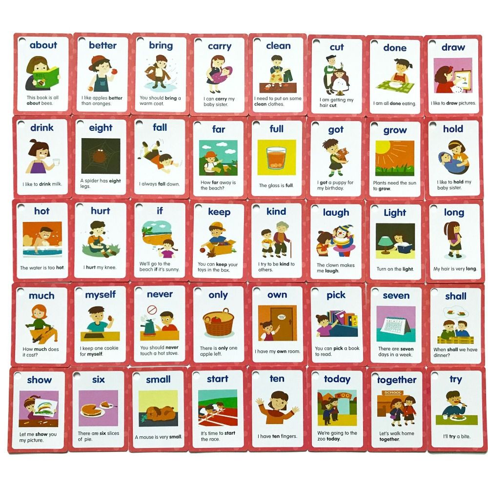 Бумажный прицел, флэш-карты со – обзор и цена Sight Word Game
