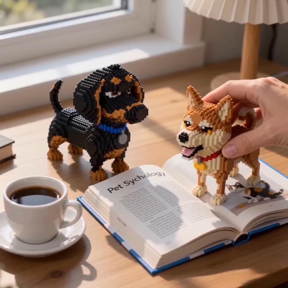 KNEW BUILT Shiba Inu Модель со – обзор и цена Kids Education Recreation