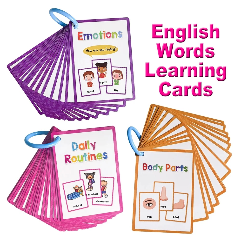 Детские карты Монтессори для и – обзор и цена Kids Education Words