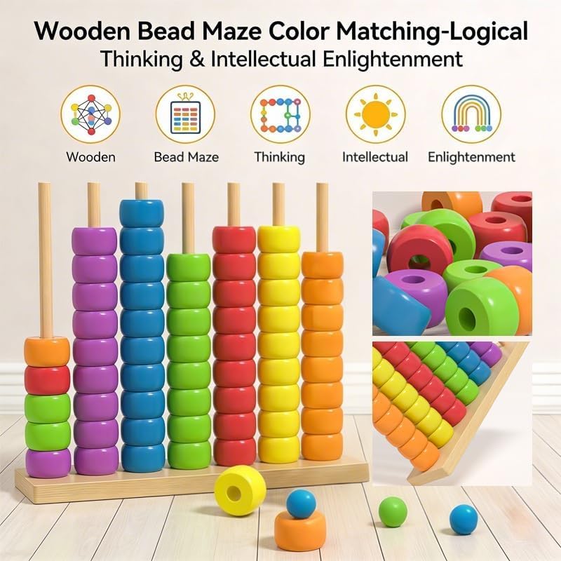 Деревянные счеты Монтессори: р – обзор и цена Abacus Counting Bead