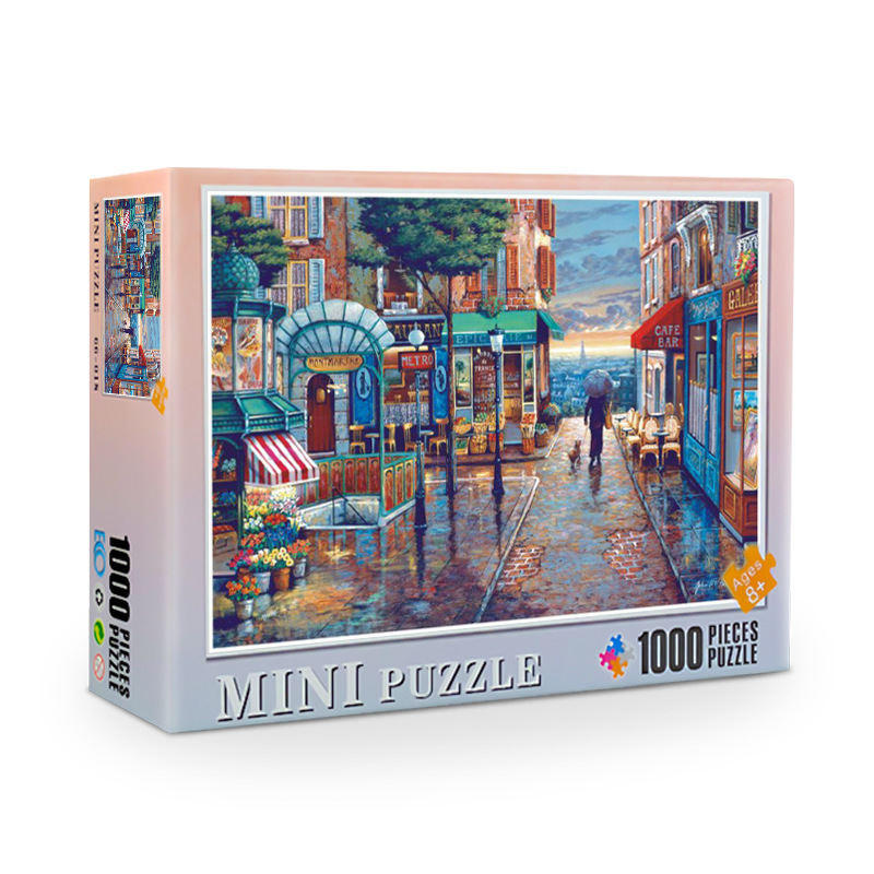 Мини-головоломка 1000 шт. для  – обзор и цена Puzzle Map World