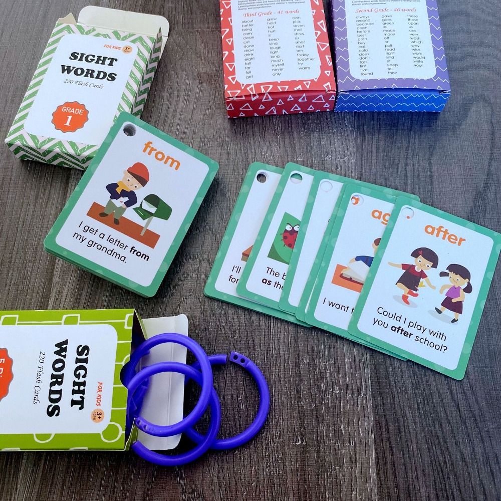 Бумажные карточки для изучения – обзор и цена Sight Word Game